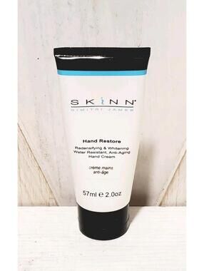New Skinn Dimitri James Hand Restore Anti-Aging Whitening Hand Cream Lotion 2 Oz